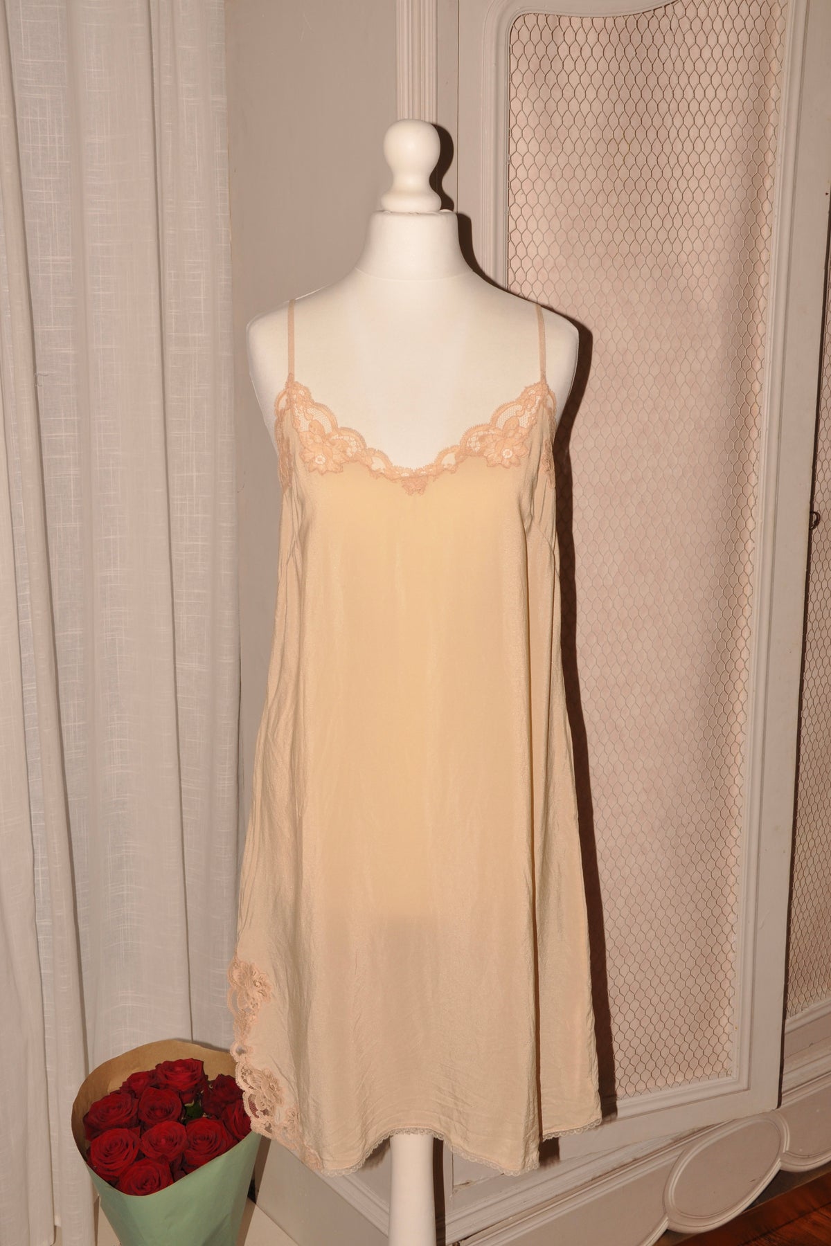 Silk Short Dress