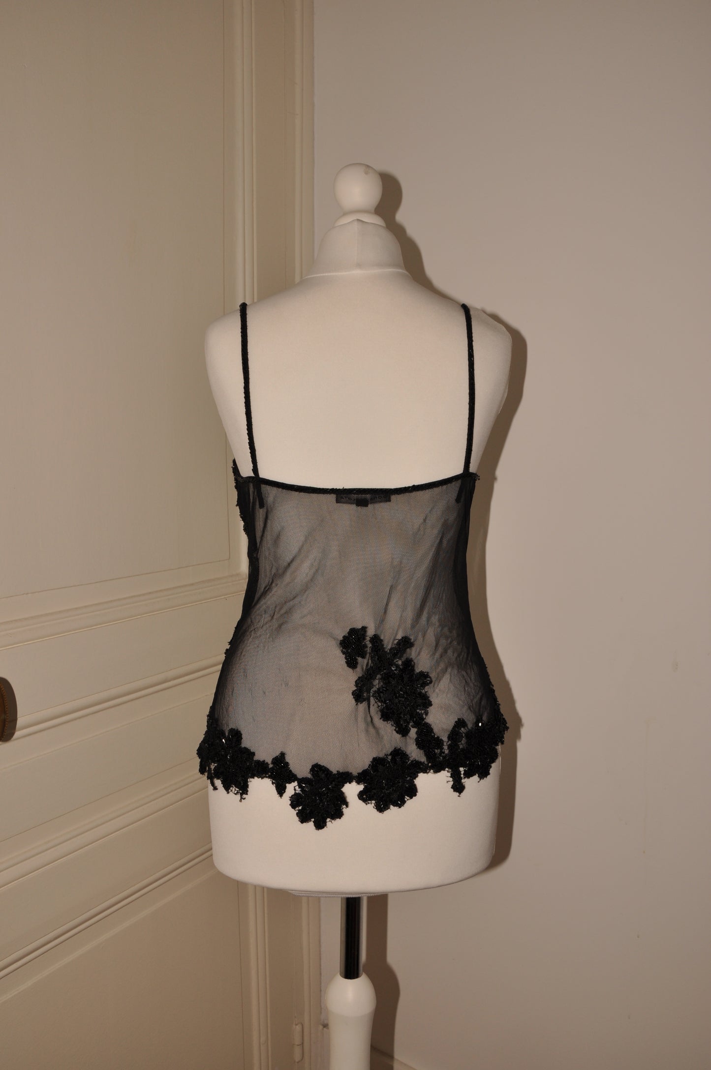 80's Dona Carlotta Beaded Top