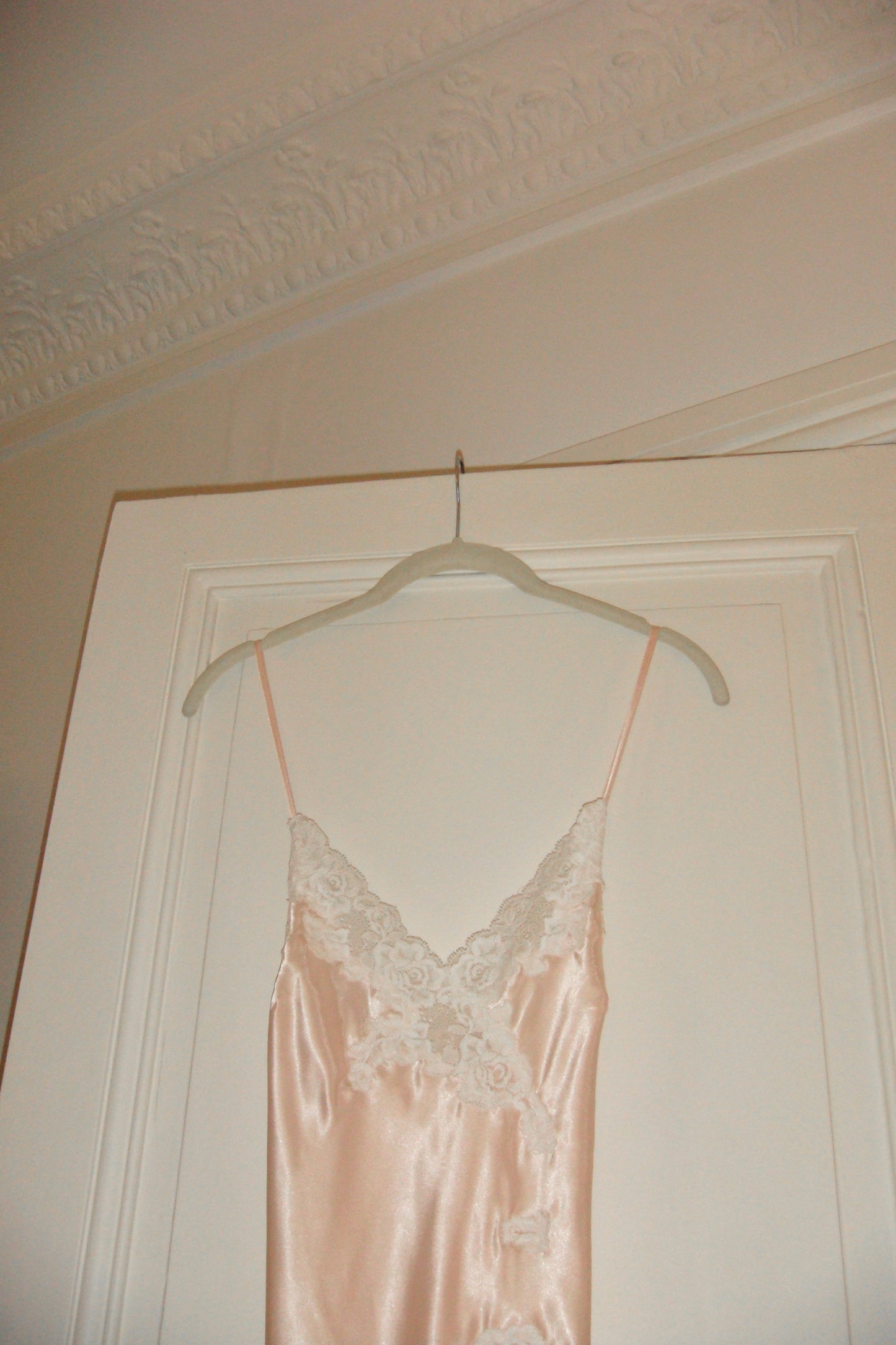 Silky Rose Pink Long Dress