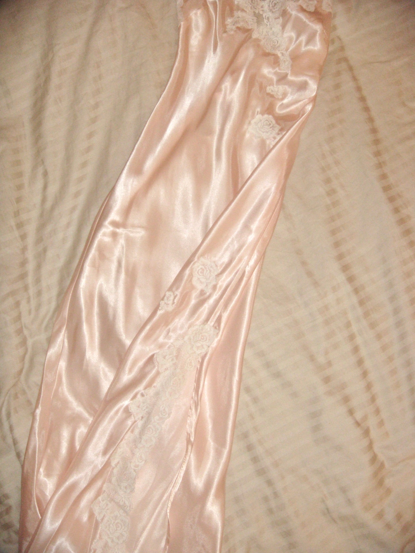 Silky Rose Pink Long Dress