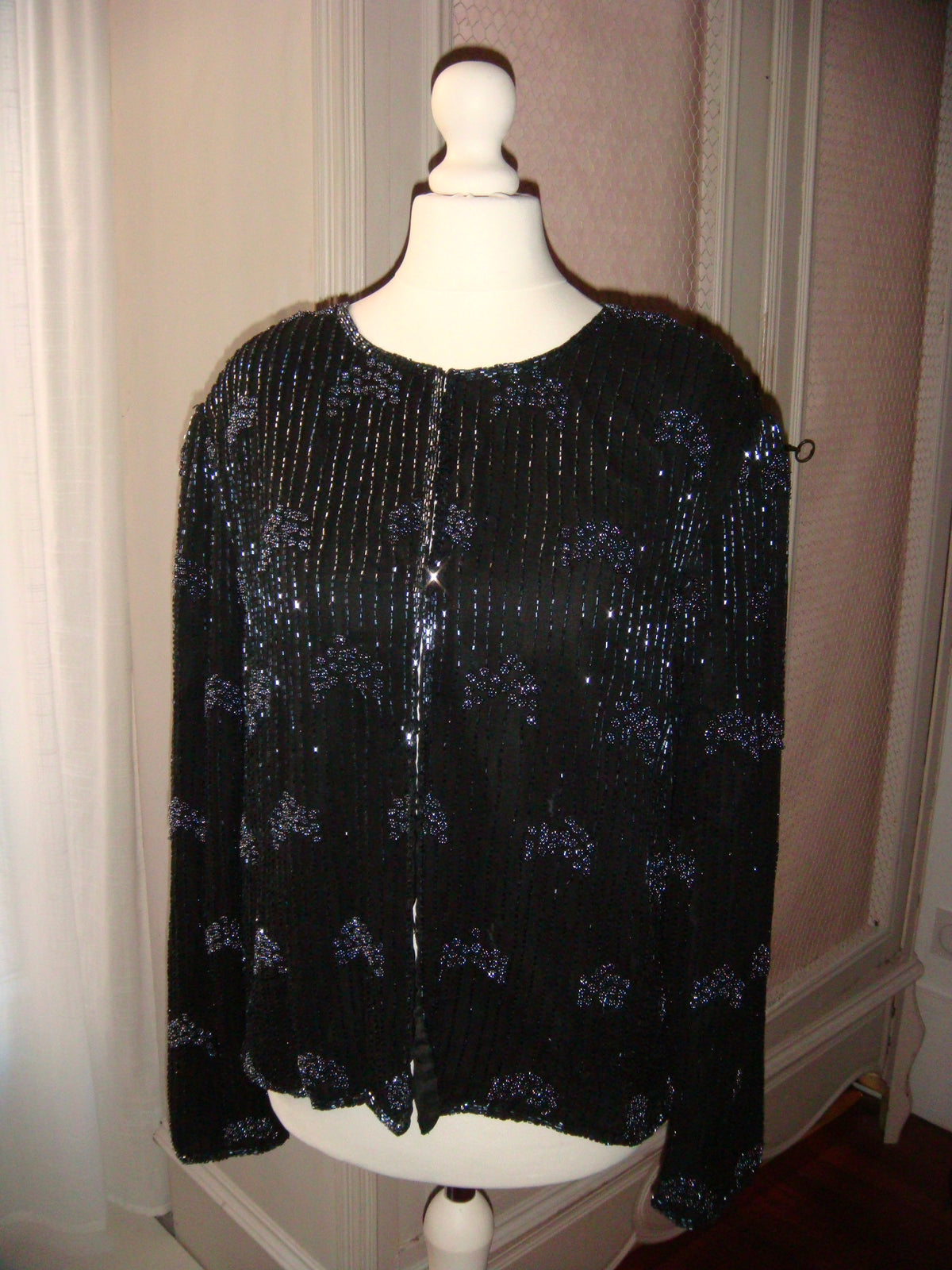 Beaded Silk Vintage Blazer