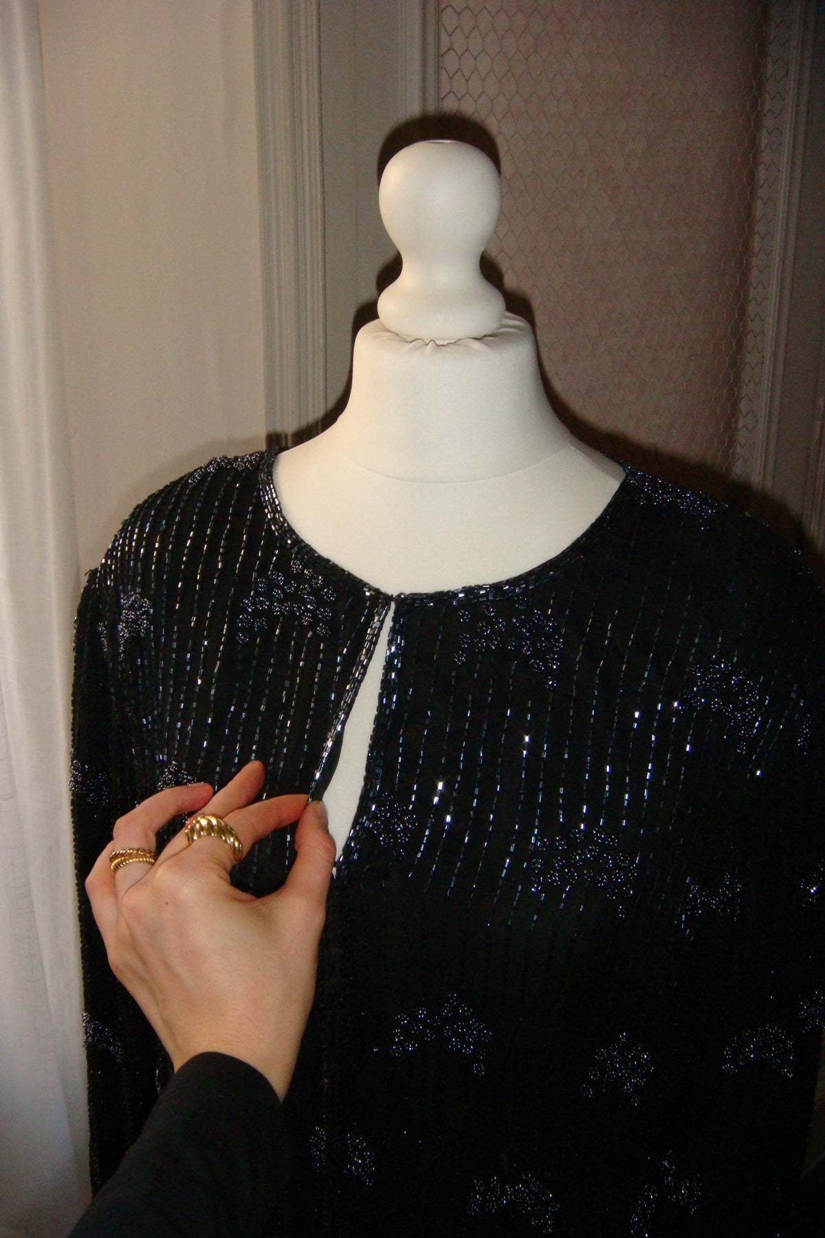 Beaded Silk Vintage Blazer