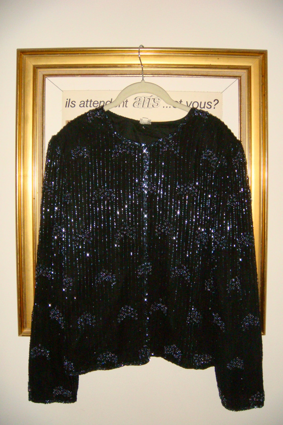 Beaded Silk Vintage Blazer