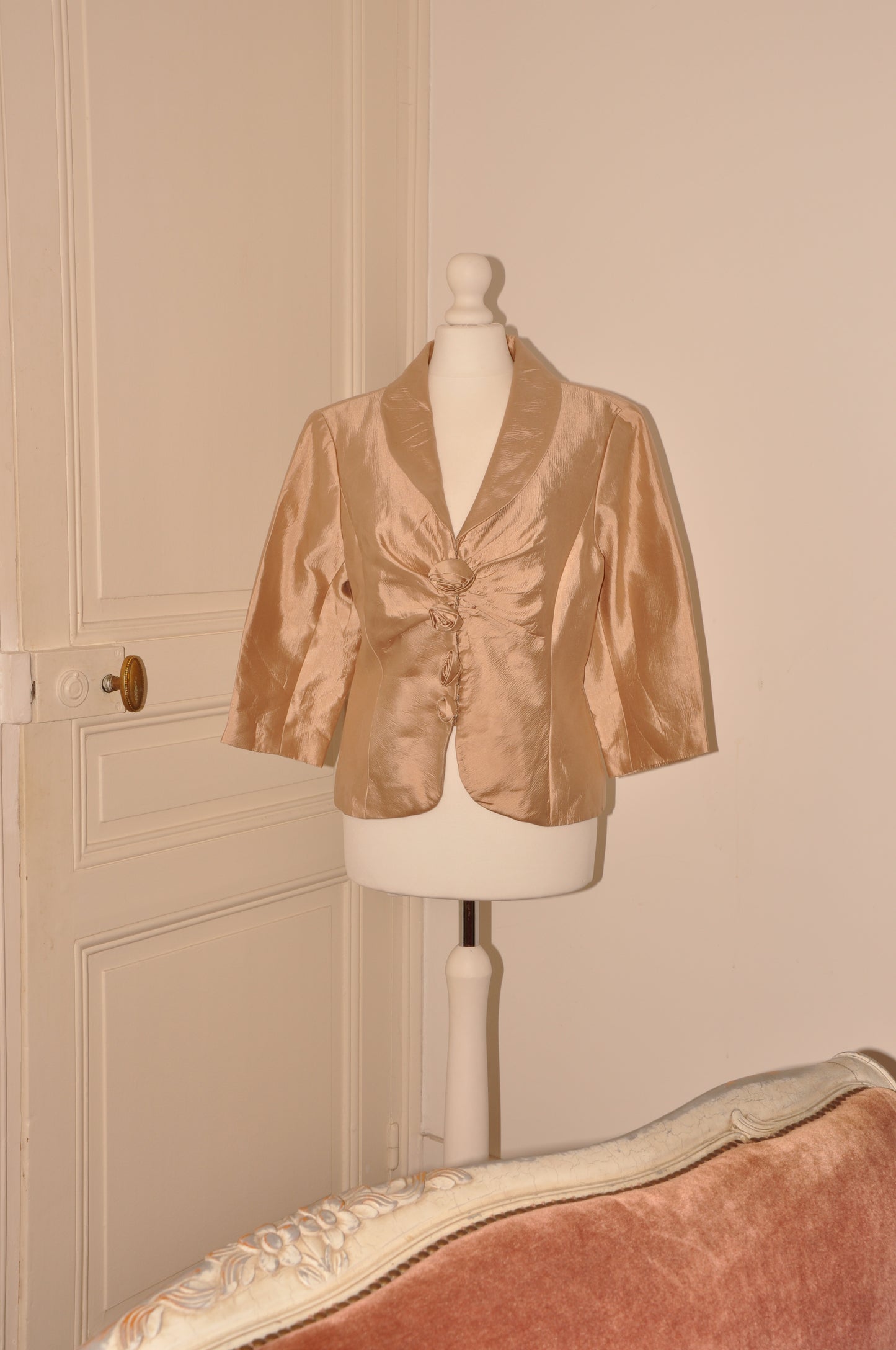 Silk Rose Blazer