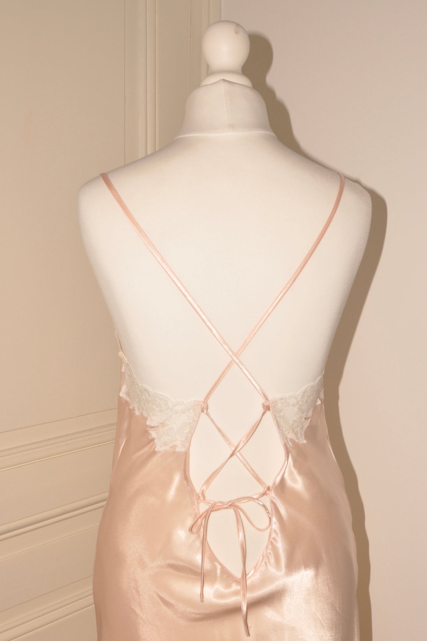 Silky Rose Pink Long Dress