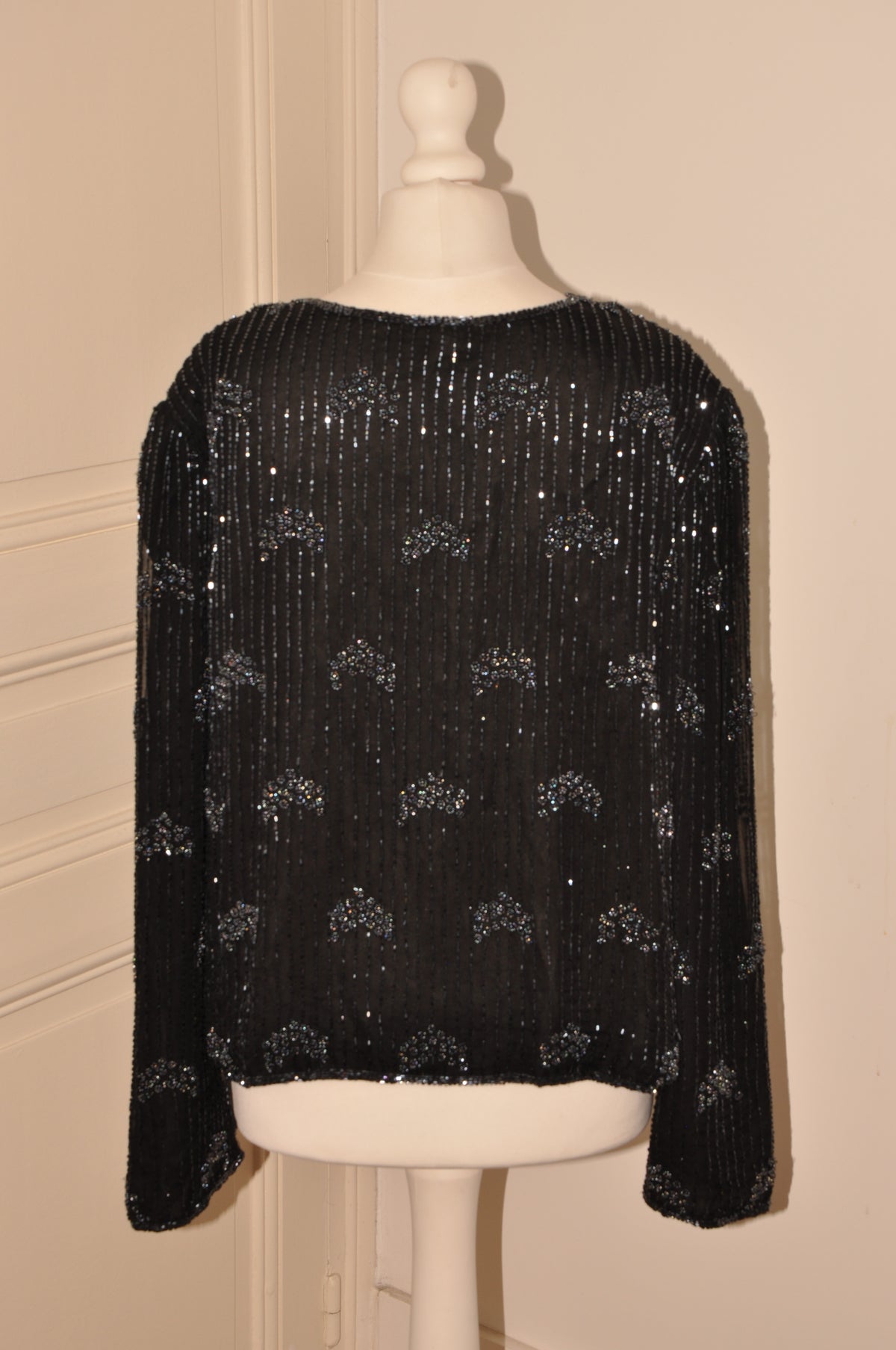 Beaded Silk Vintage Blazer
