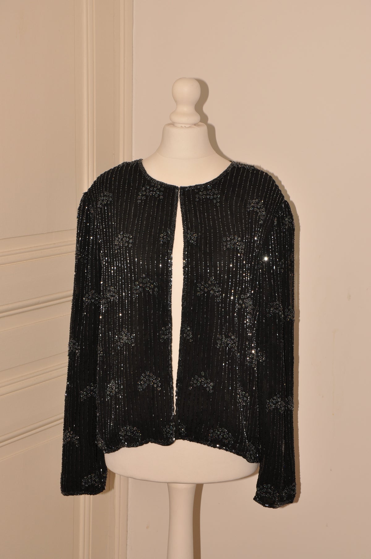 Beaded Silk Vintage Blazer