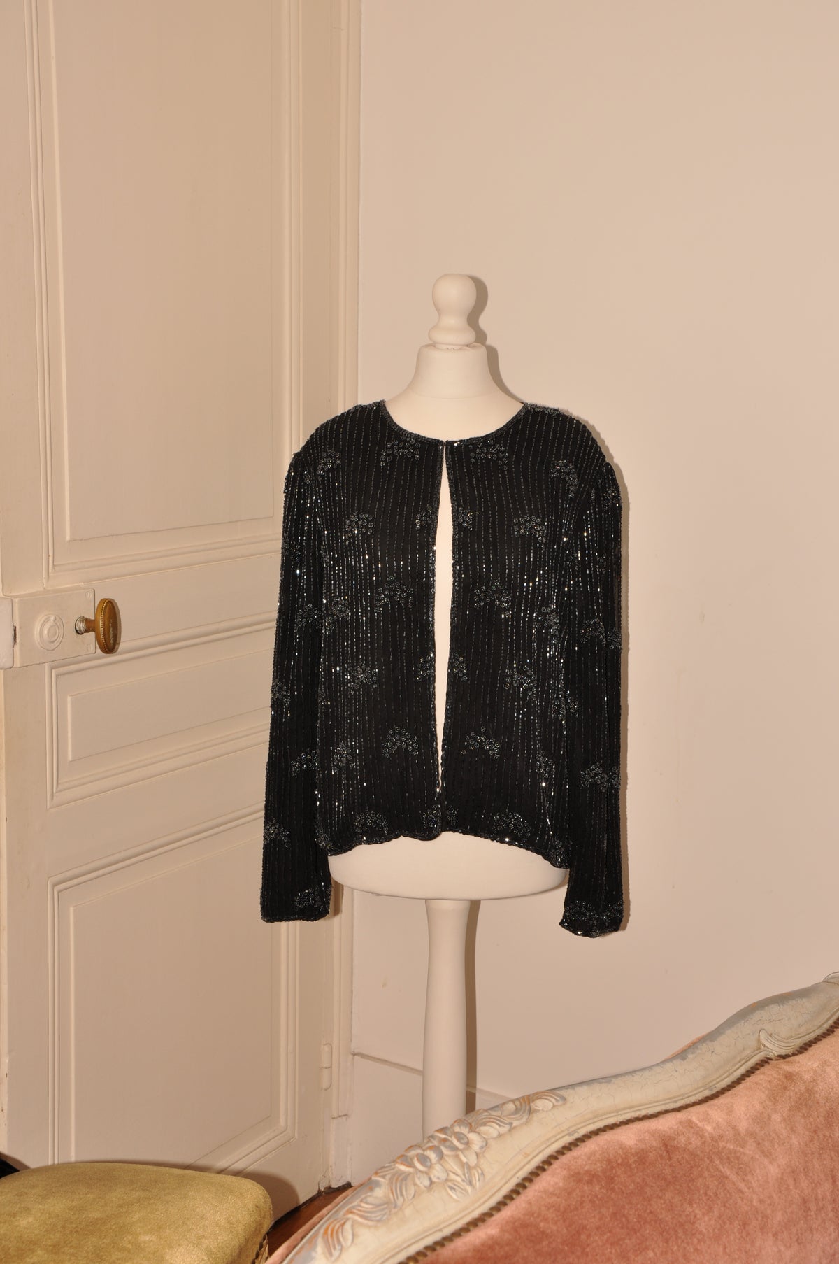 Beaded Silk Vintage Blazer