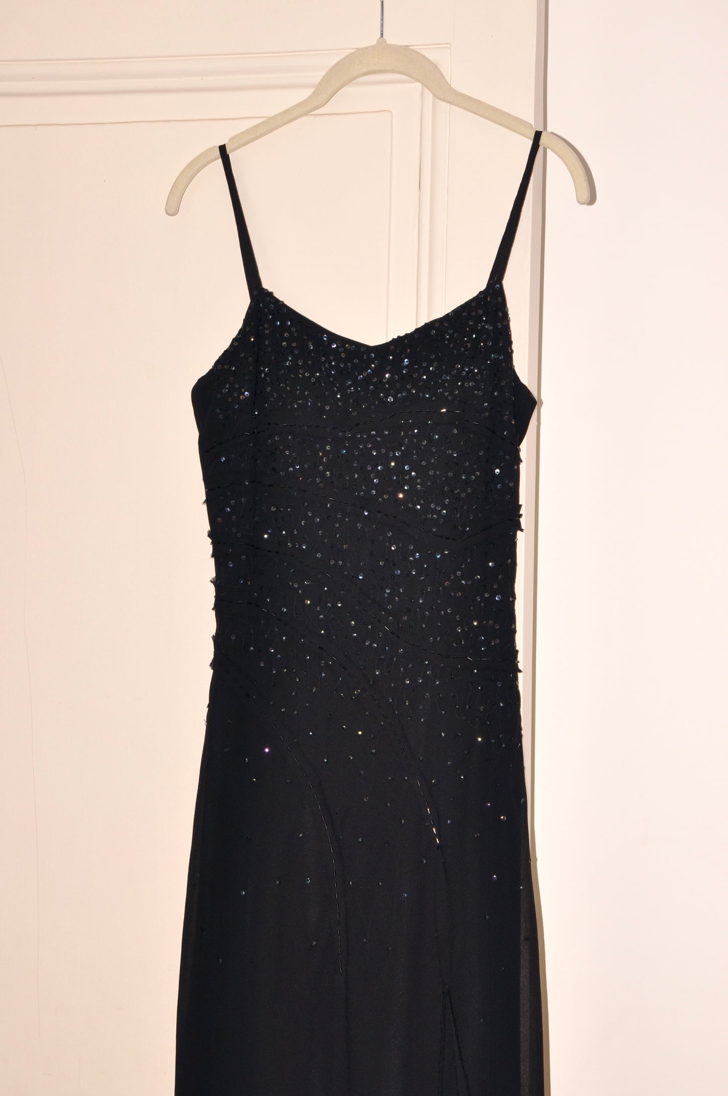 Long Evening Beaded Dress