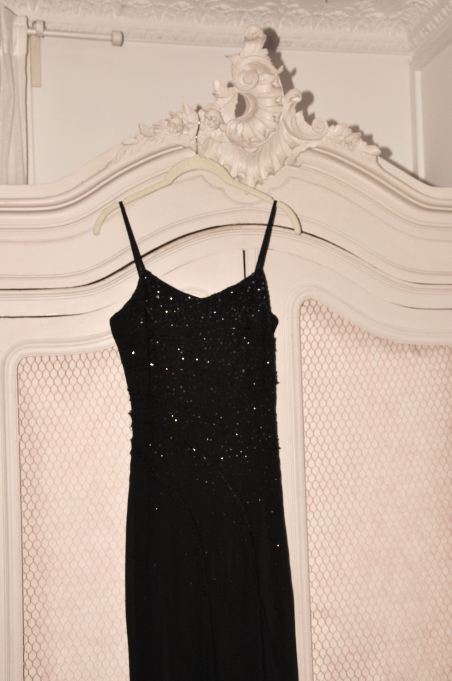 Long Evening Beaded Dress
