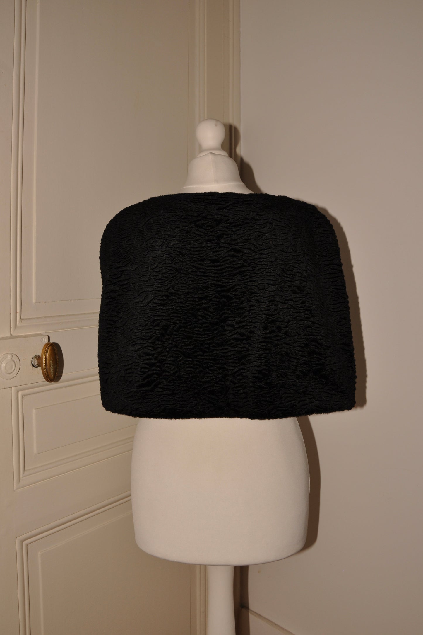 Velvet Black Cape