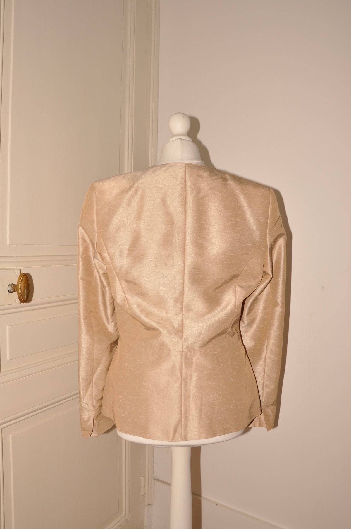 Silky Beige Blazer