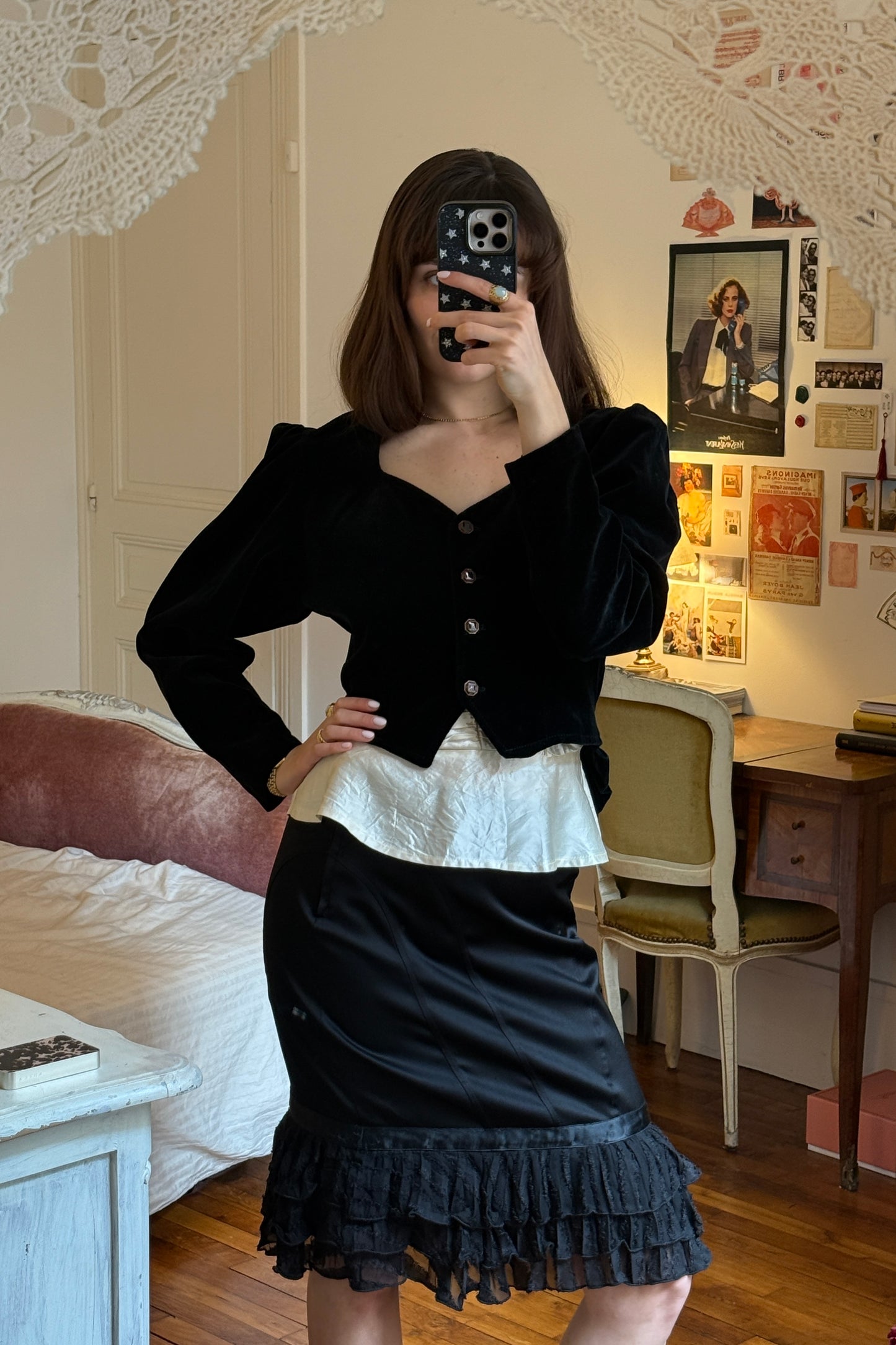 Unique Velvet Heart Blazer