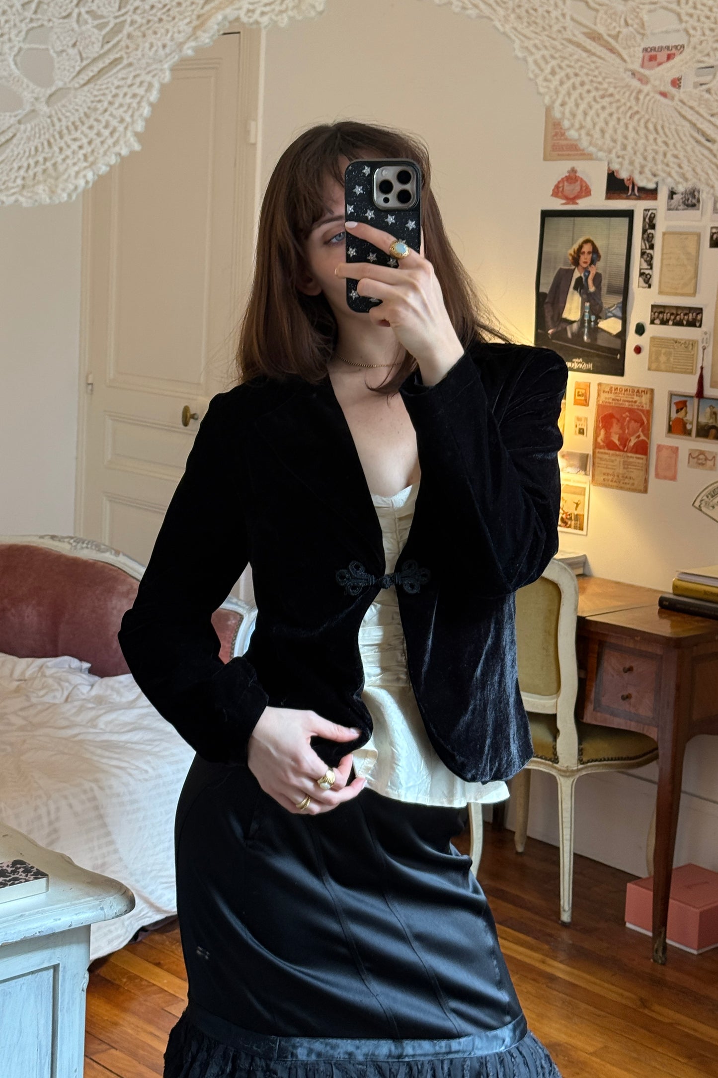 Velvet Black Blazer
